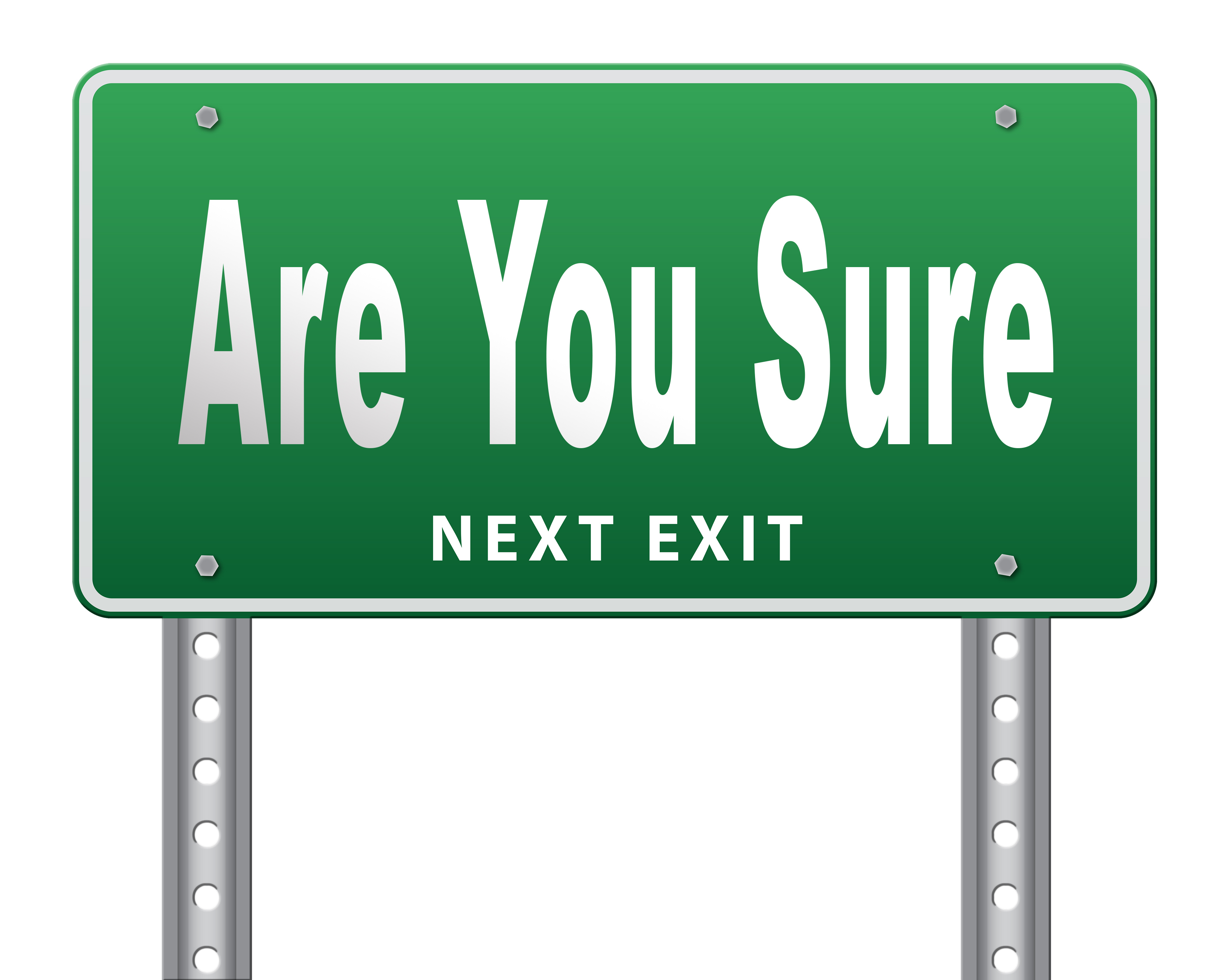 Why You Never Settle