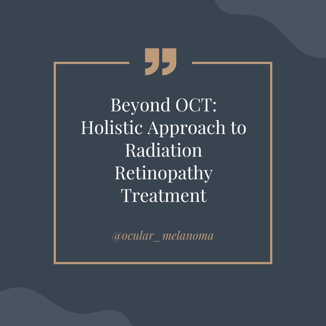 Finding Your Way with Ocular Melanoma