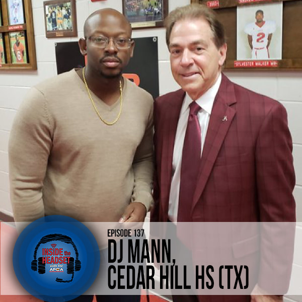 DJ Mann, QB Coach/Recruiting Coordinator - Cedar Hill High School