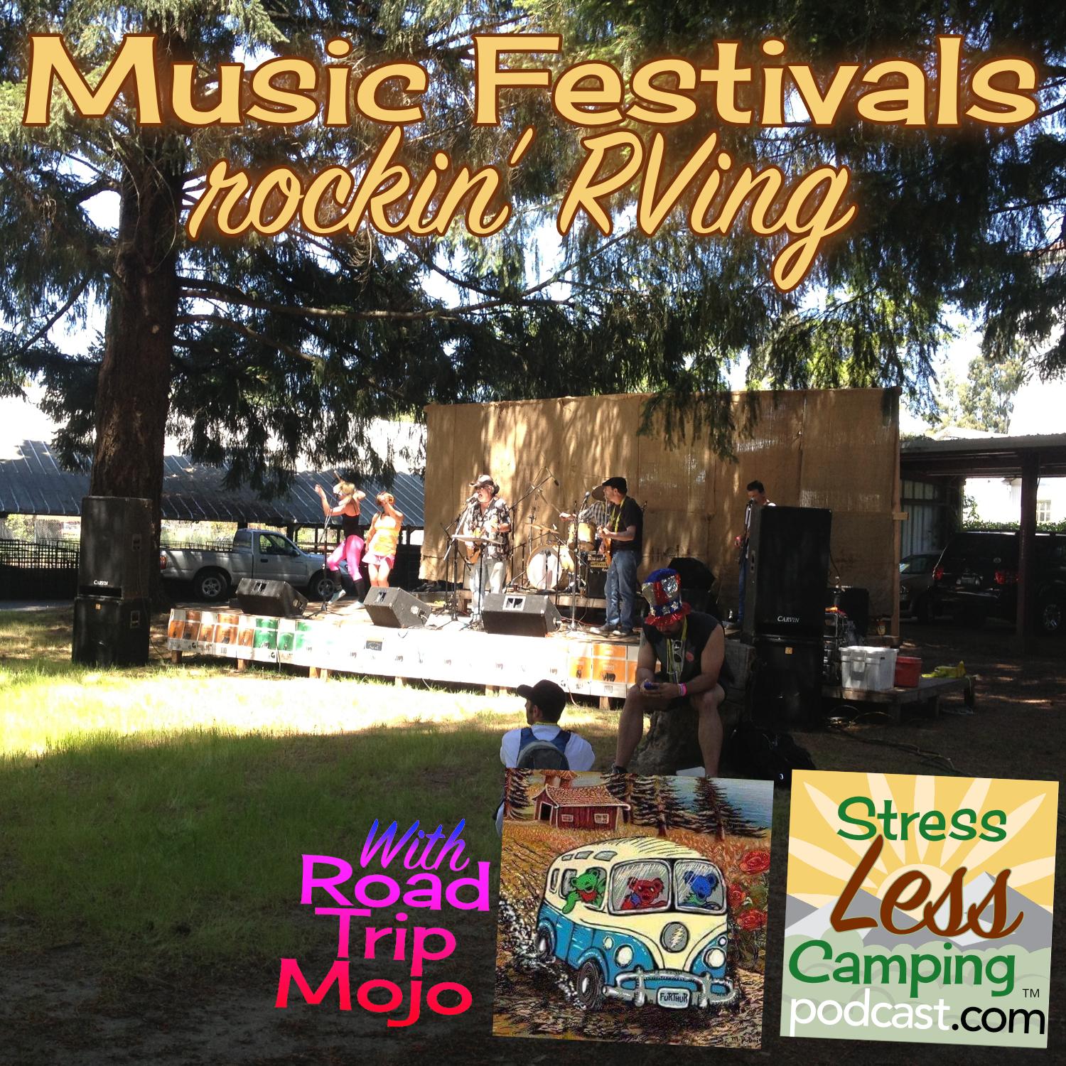 Music festival - how to rock the RV lifestyle