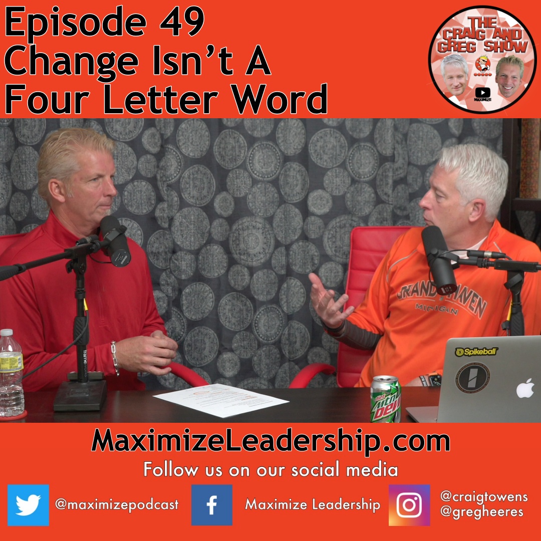 Change isn’t a four-letter word