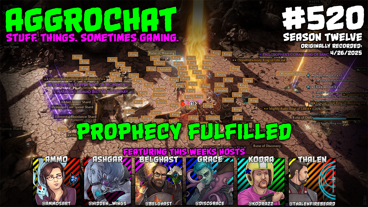 AggroChat: Tales of the Aggronaut Podcast
