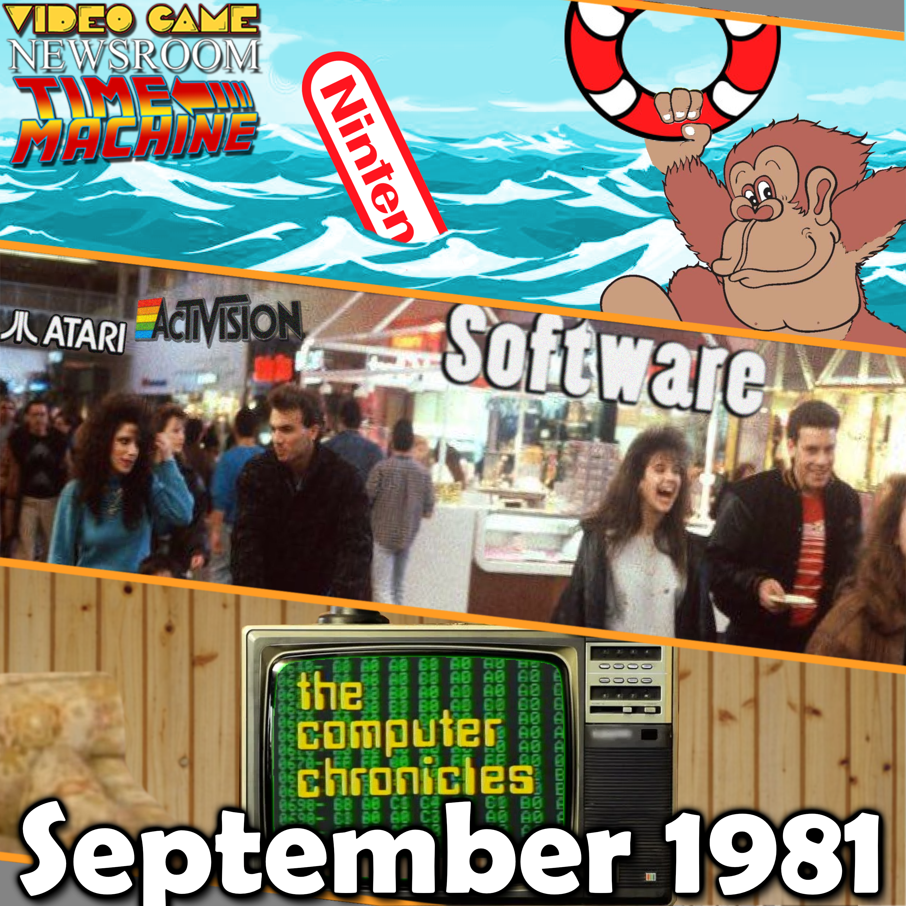 Video Game Newsroom Time Machine