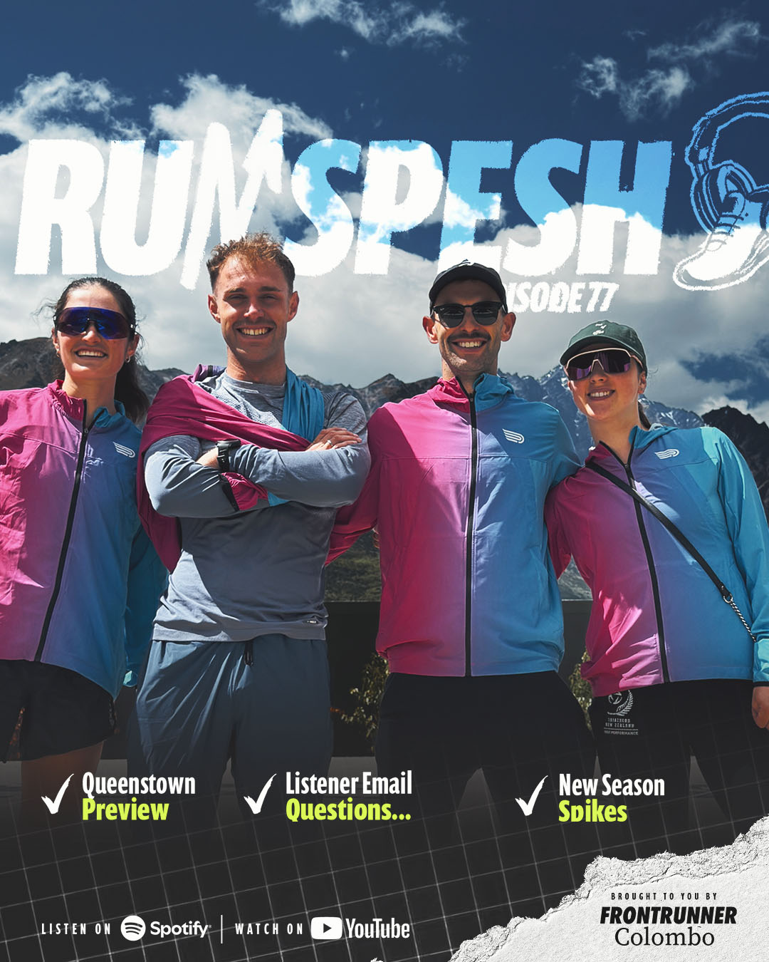 77 | Queenstown Marathon Race Preview, Training Weeks and Email questions from our Listeners