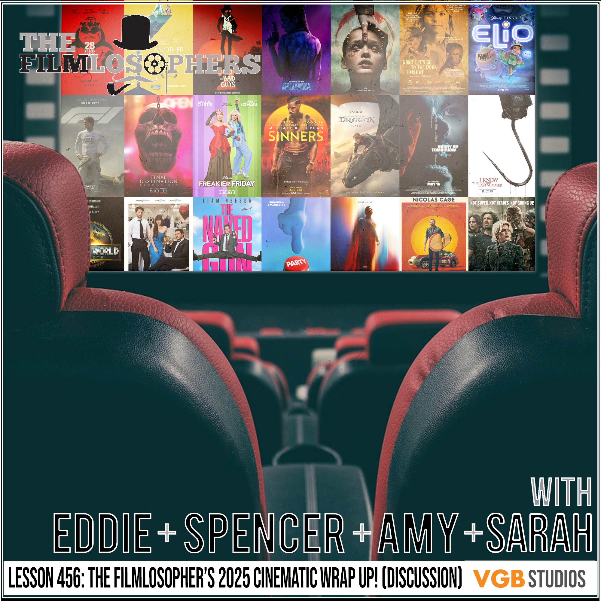 Lesson 456: The Filmlosopher's 2025 Cinematic Wrap Up! (Discussion)