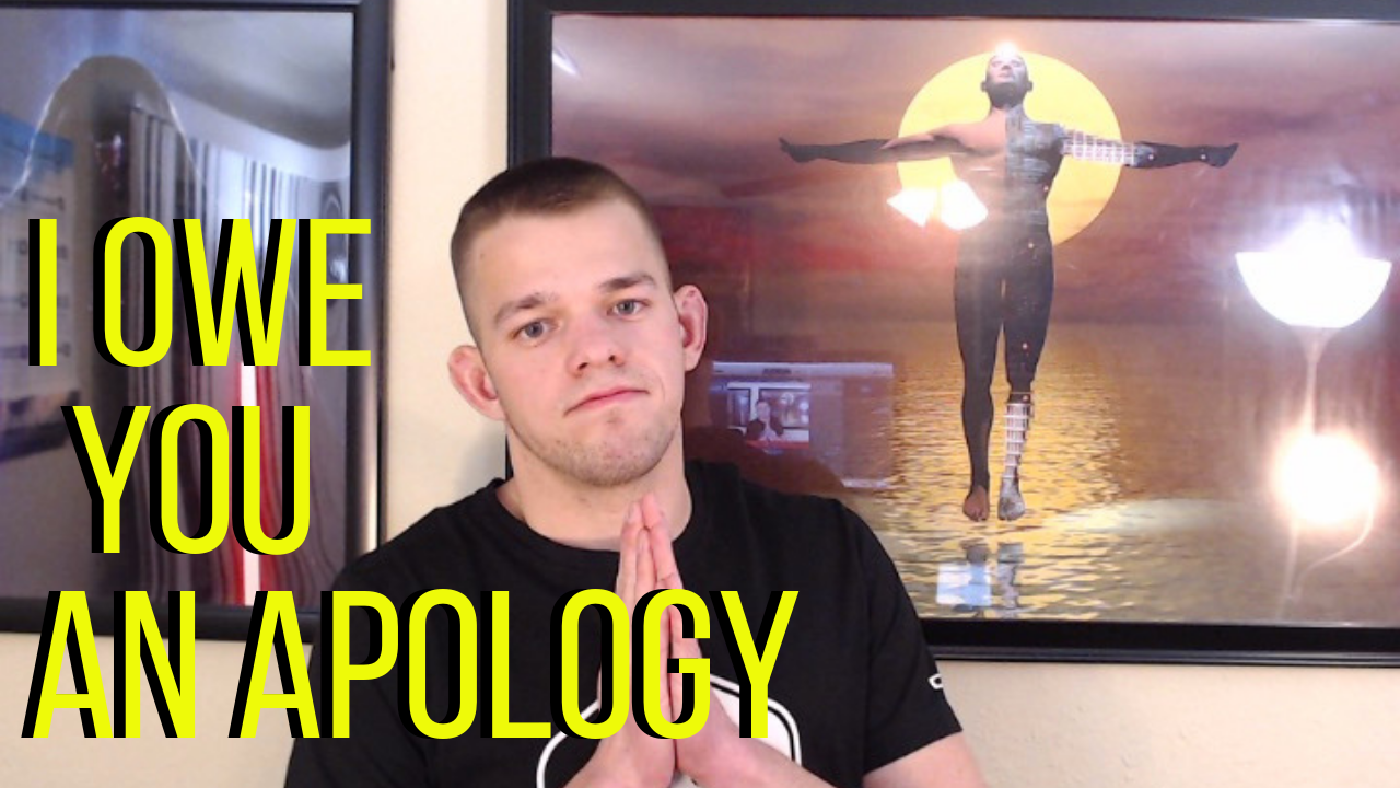 Let's Talk Ep. 1: I Owe You An Apology...