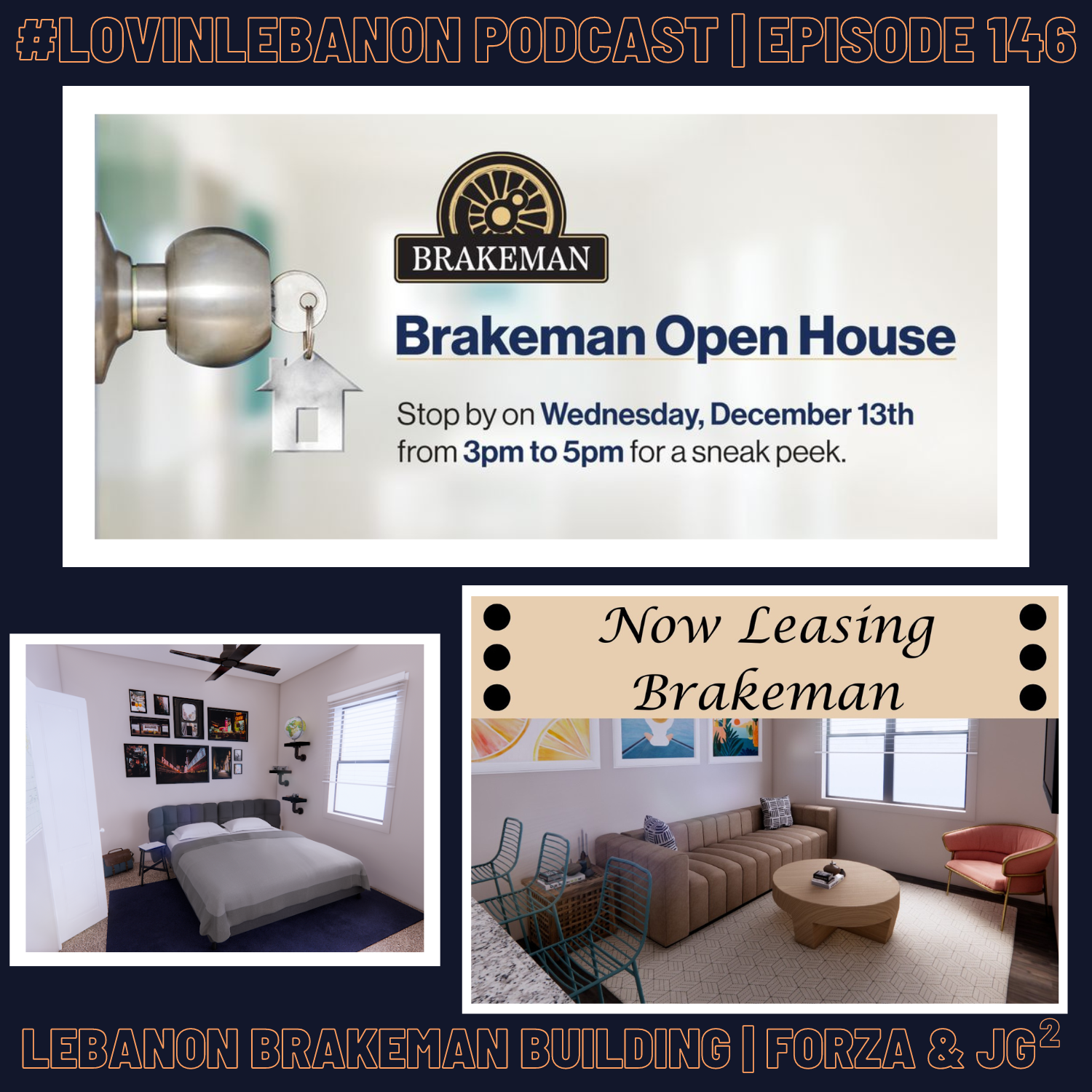 Episode 146 - Lebanon Brakeman Building | Open House Invite
