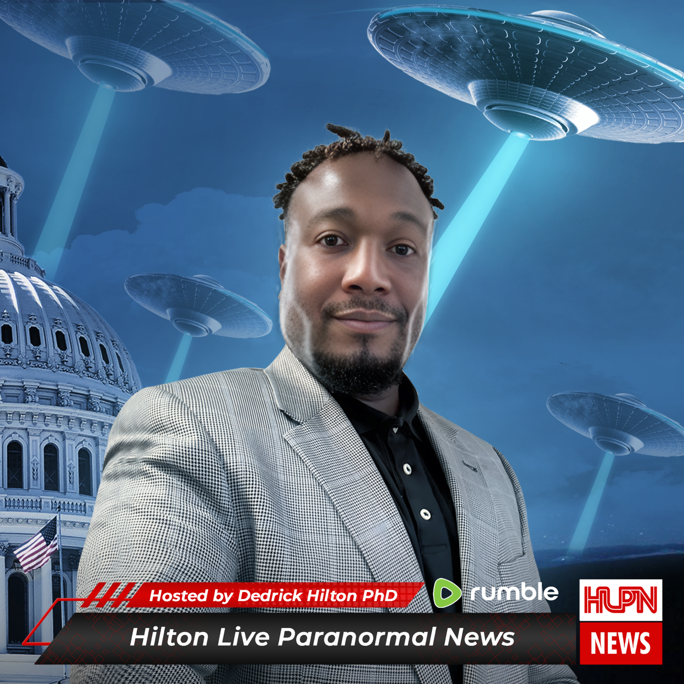 cover of episode S1 Episode 2: HILTON LIVE PARANORMAL NEWS