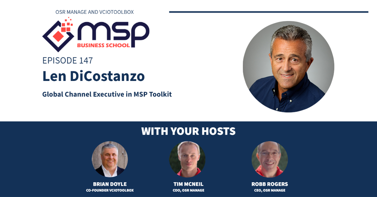 cover of episode Len DiCostanzo – Accelerate Partner integration in your stack and Sell More