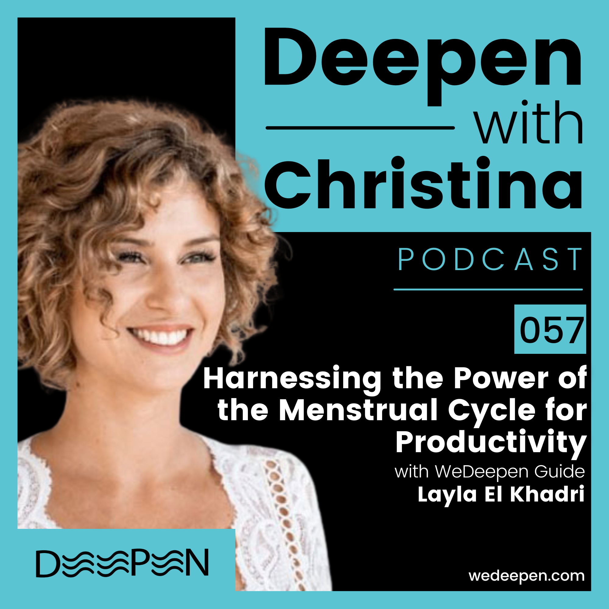 \'Deepen with Christina\' by Christina Weber