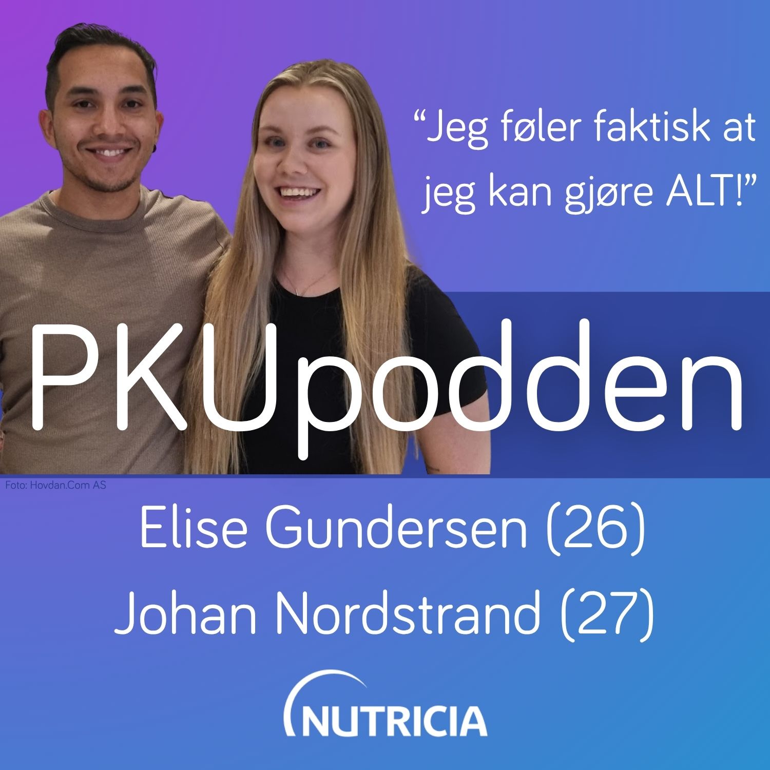 Et par. Én diagnose. Ingen begrensninger - Elise og Johan om livet med PKU