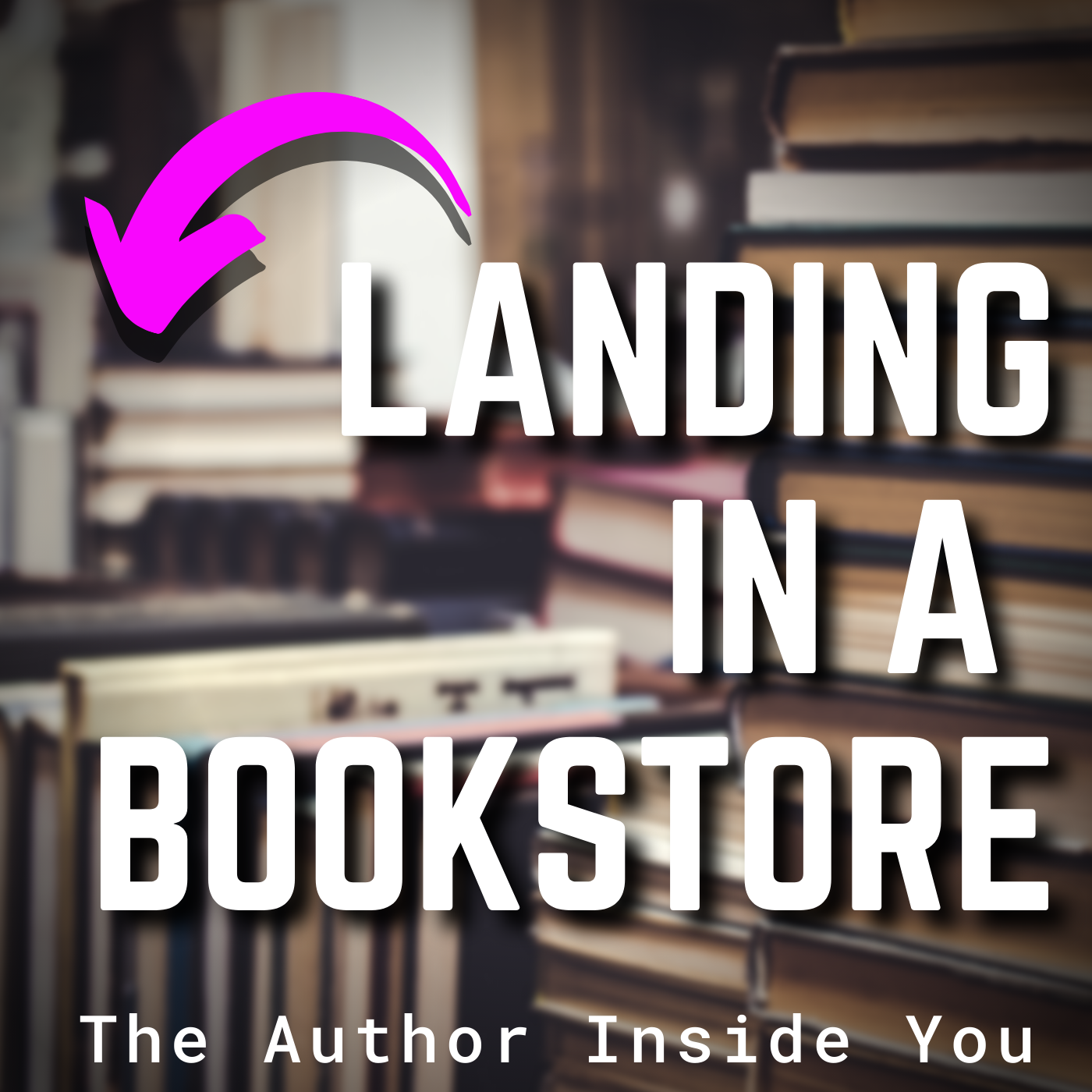 Landing In A Bookstore