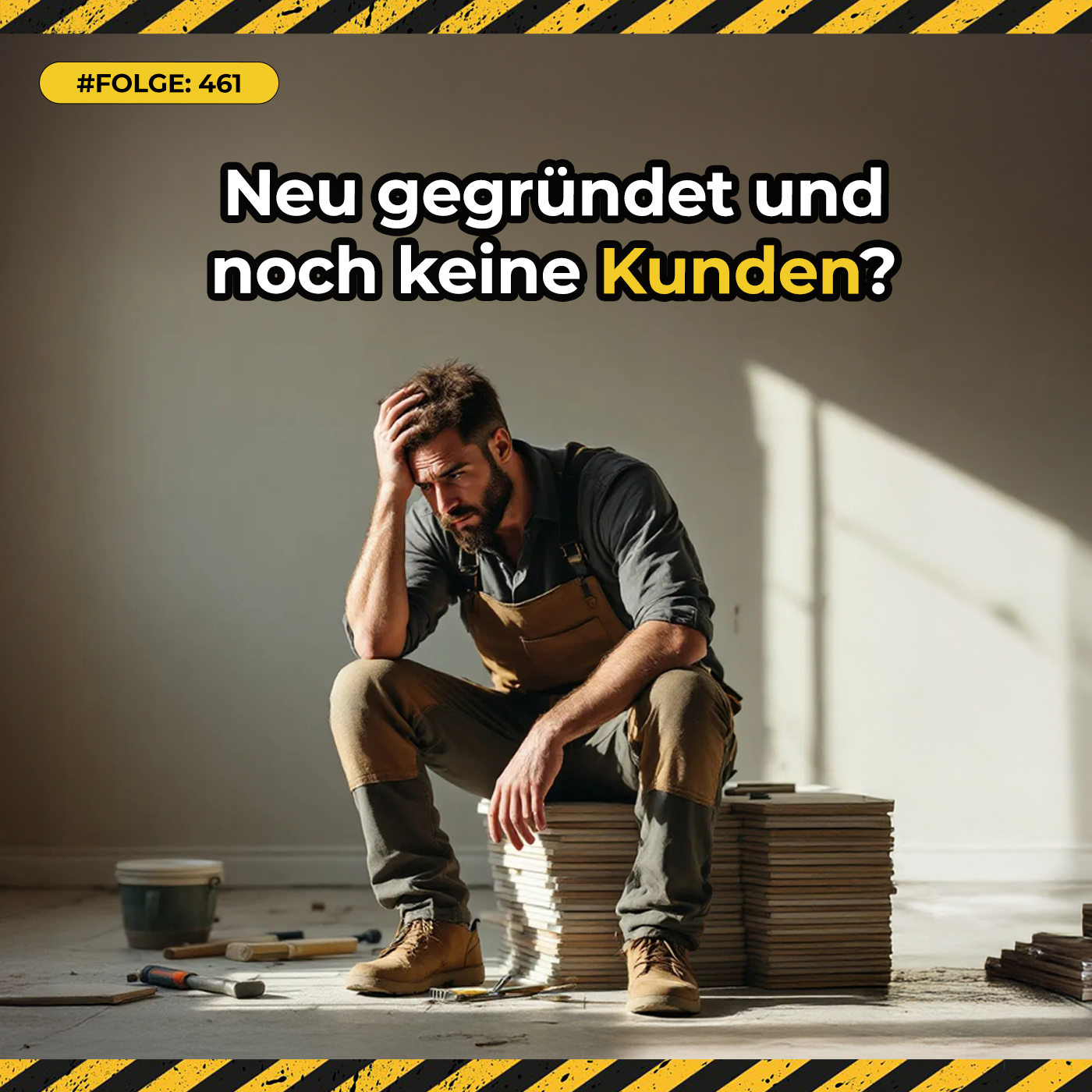 Neu gegründete Handwerksunternehmen müssen Kunden gewinnen – aber nicht über den Preis - Strategien für Sichtbarkeit und Erfolg | Bauherren Podcast Schweiz #461 mit Marco Fehr