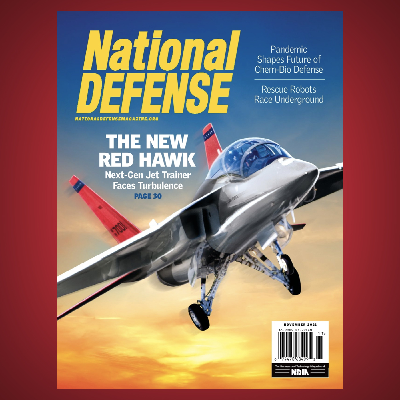November 2021: Boeing's Red Hawk, the Future of Chem-Bio Defense and Training with Haptic Technologies