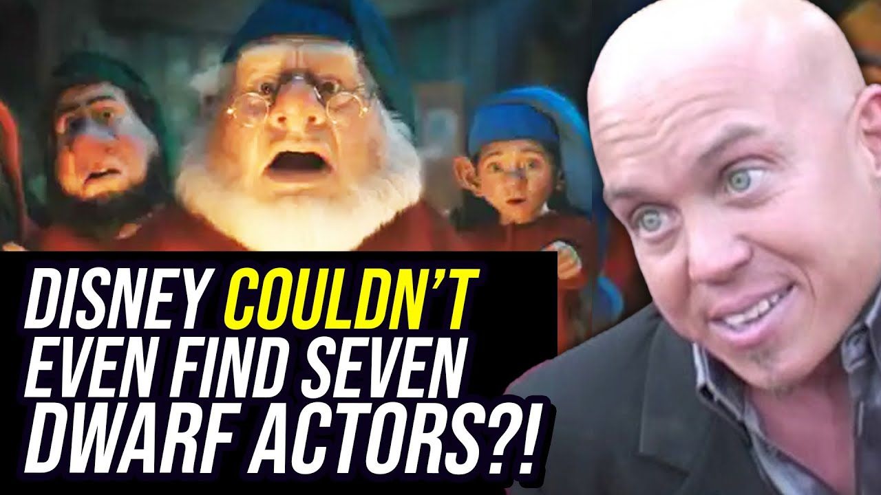 Snow White Actor DEFENDS Disney: Not Enough GOOD Dwarf Actors for the Movie?!