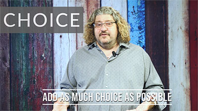 Guiding Through Choices