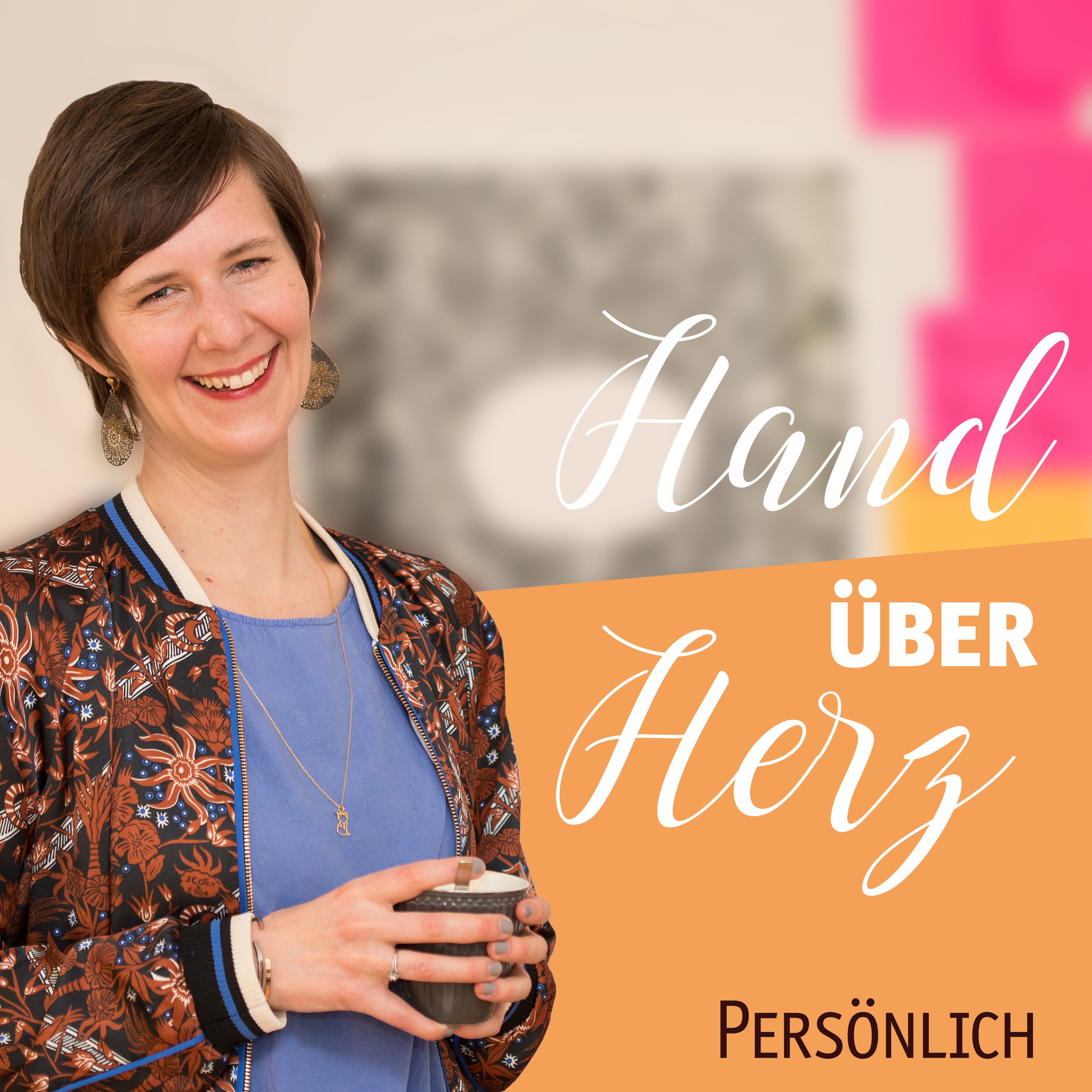 Hand über Herz