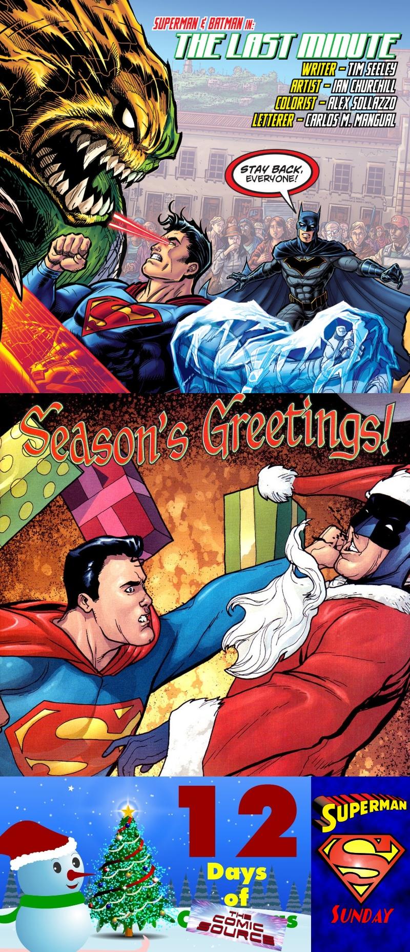 Superman Batman Holiday Stories 12 Days of The Comic Source