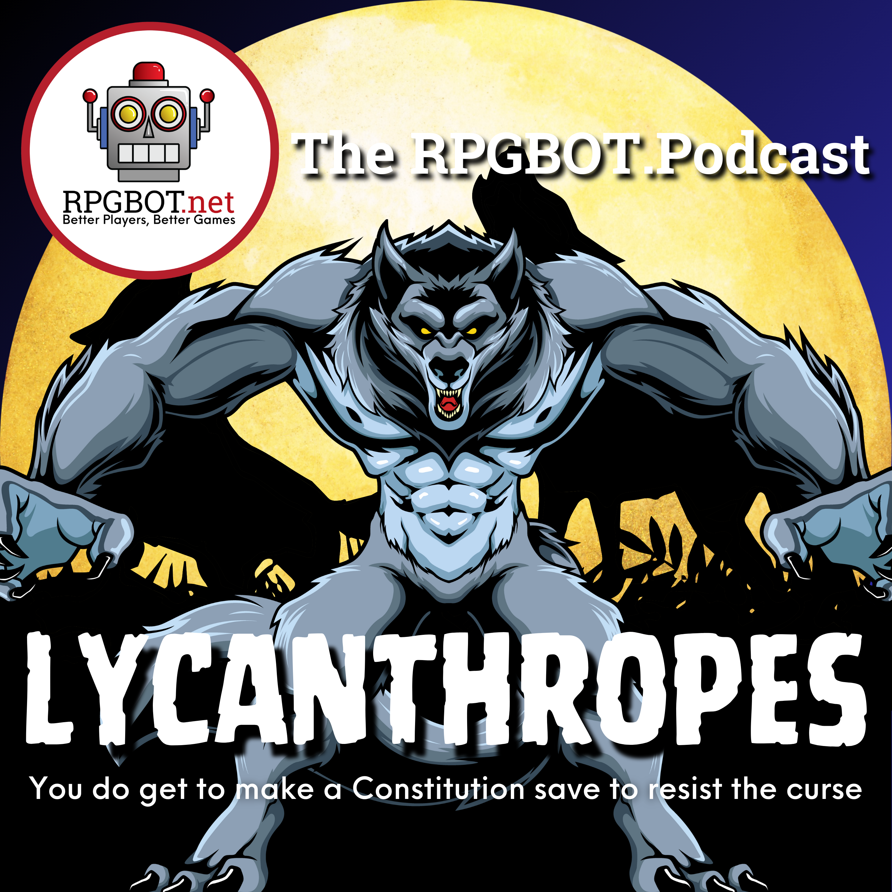 LYCANTHROPES - You do get to make a constitution save to resist the curse