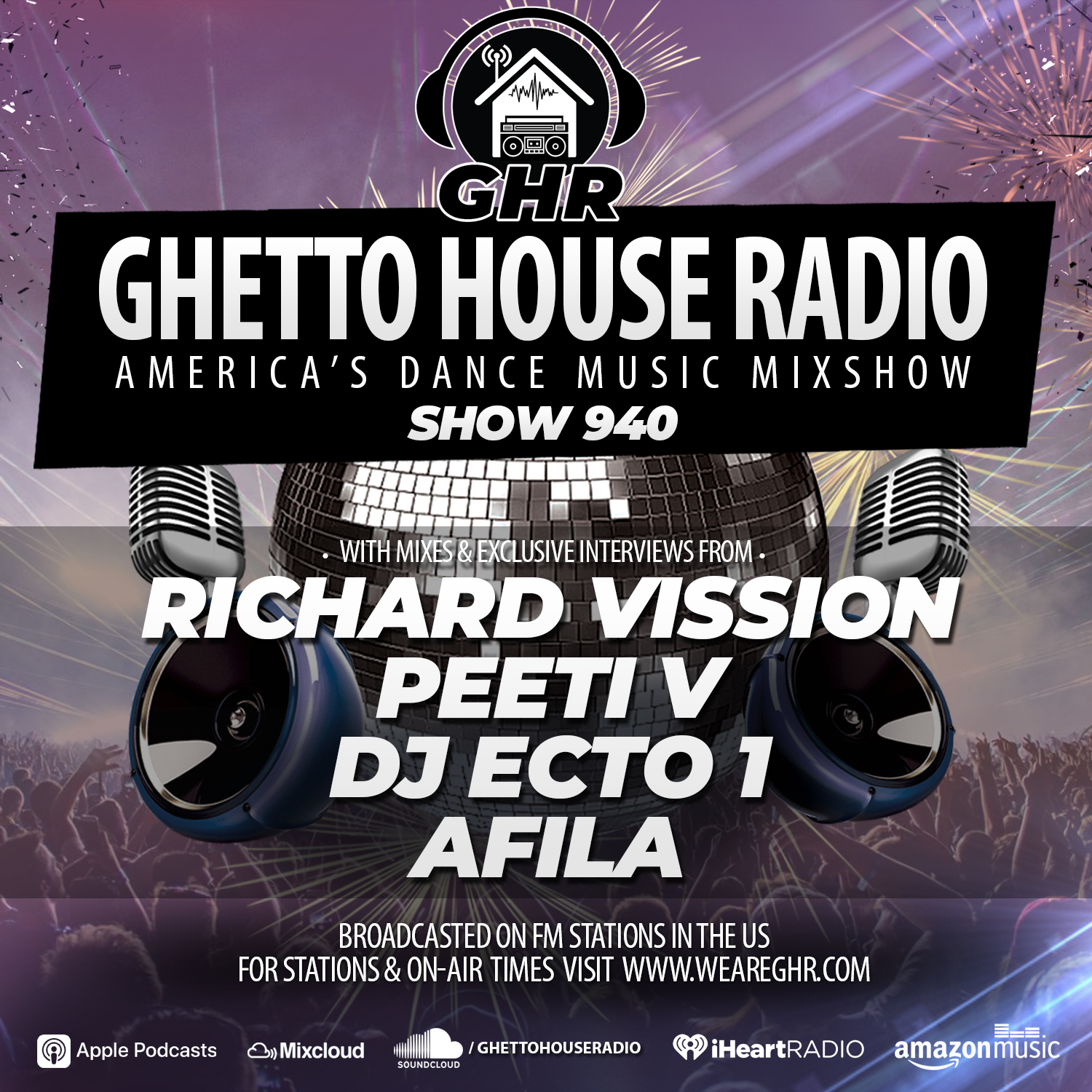 GHR - Show 940 - Richard Vission, Peeti V, DJ Ecto 1, Afila