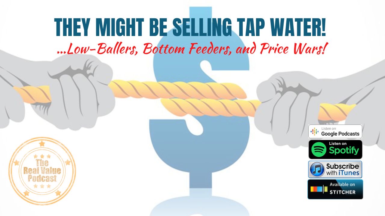 They Might Be Selling Tap Water