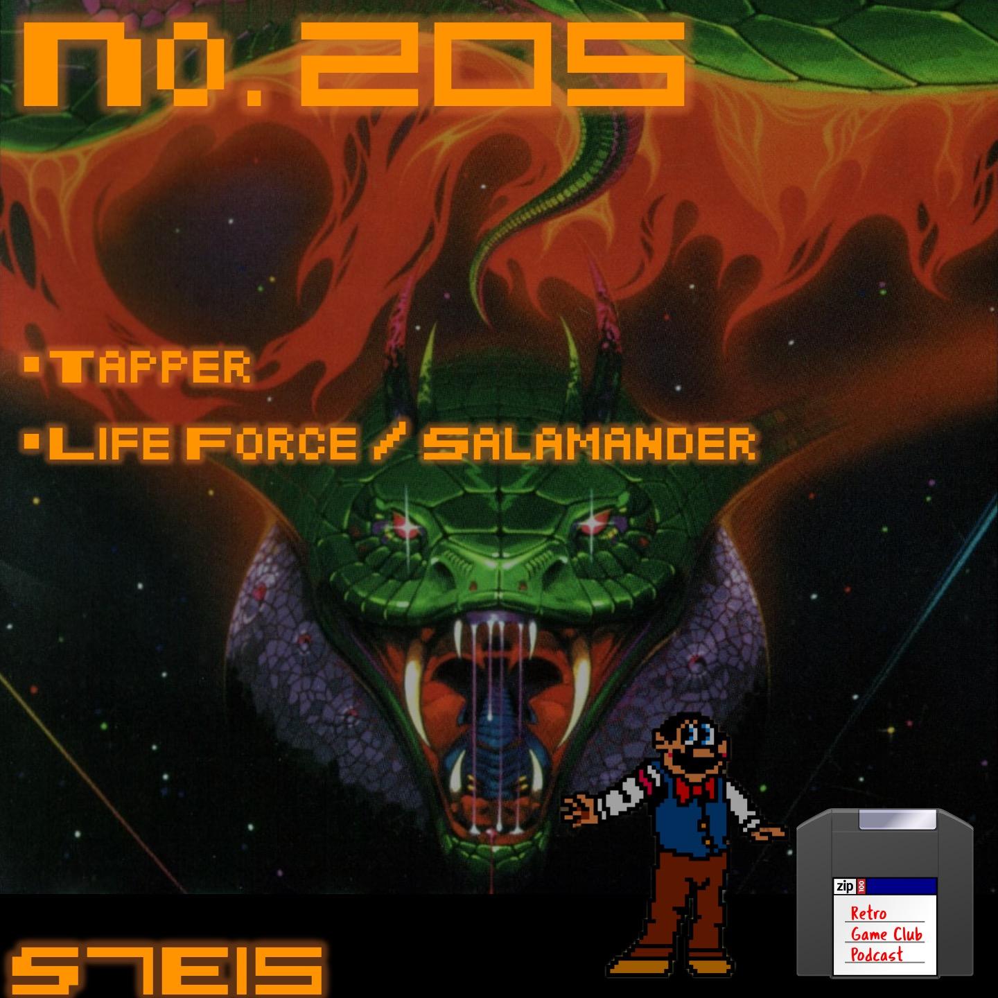Tapper, Life Force/Salamander