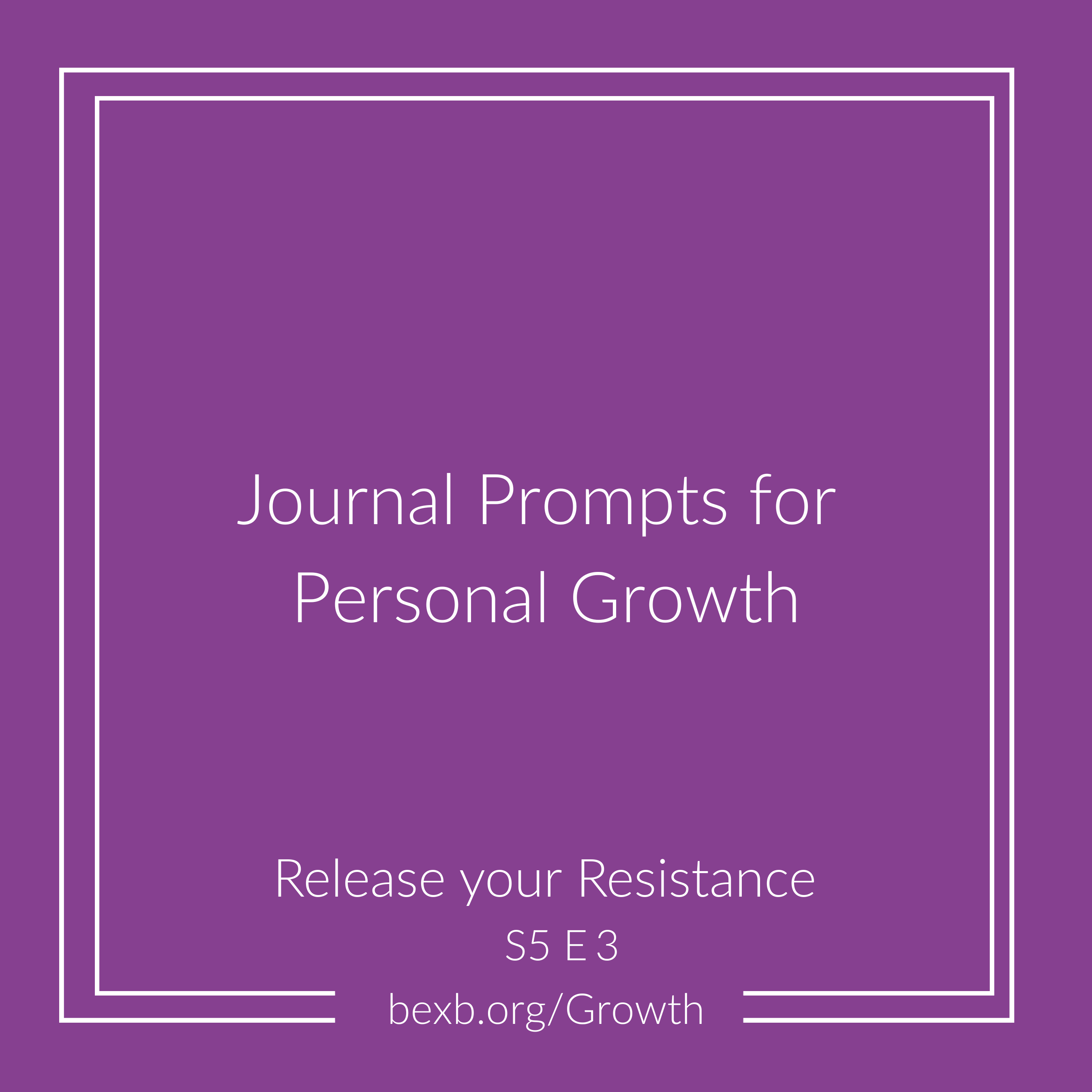 Journal Prompts For Personal Growth