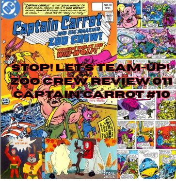 Stop! Let's Team-Up! Zoo Crew Review 011 Captain Carrot #10