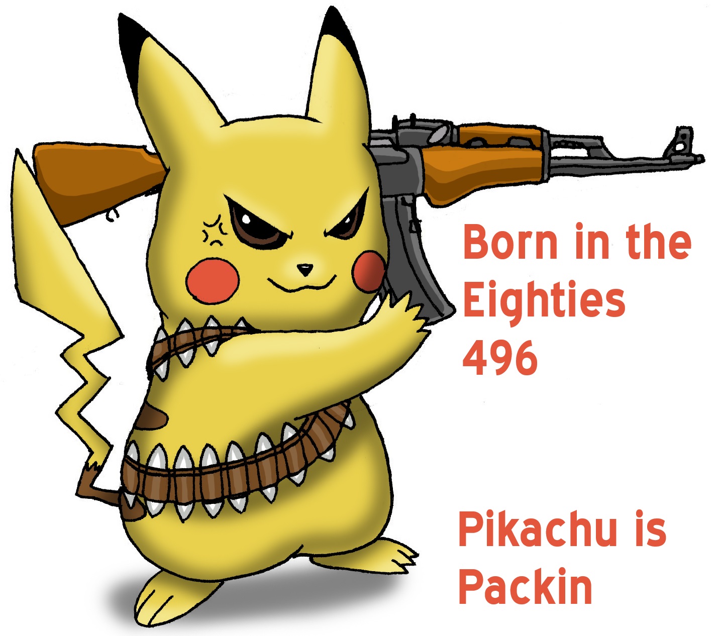 Born in the Eighties 496: Pikachu is Packing