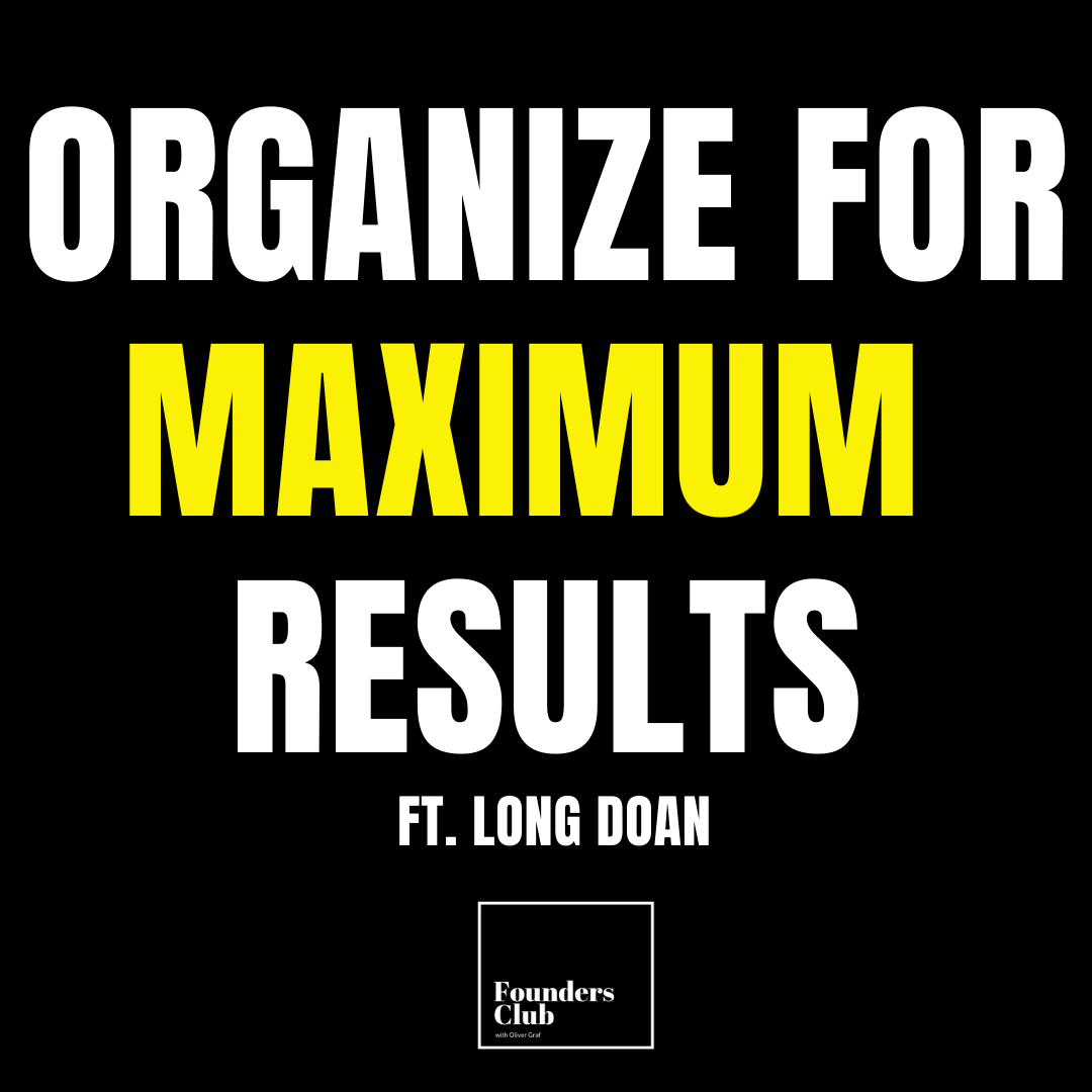 Real Estate Training: Calendar Your Day For Max Results ft. Long Doan on Founders Club Real Estate Training: Calendar Your Day For Max Results ft. Long Doan on Founders Club