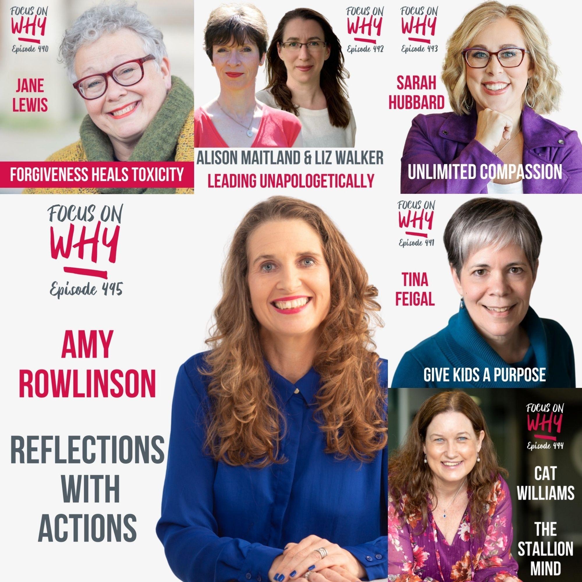 495 Reflections with Actions with Amy Rowlinson
