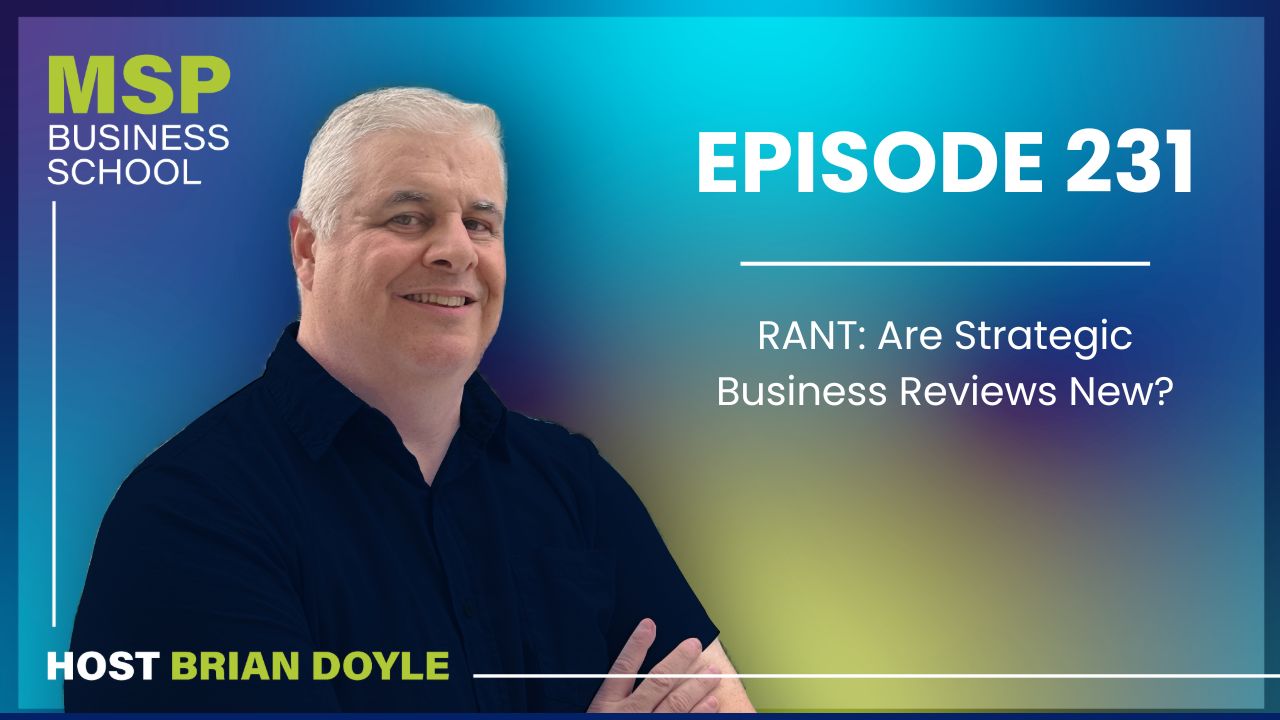 cover of episode RANT: Are Strategic Business Reviews New?