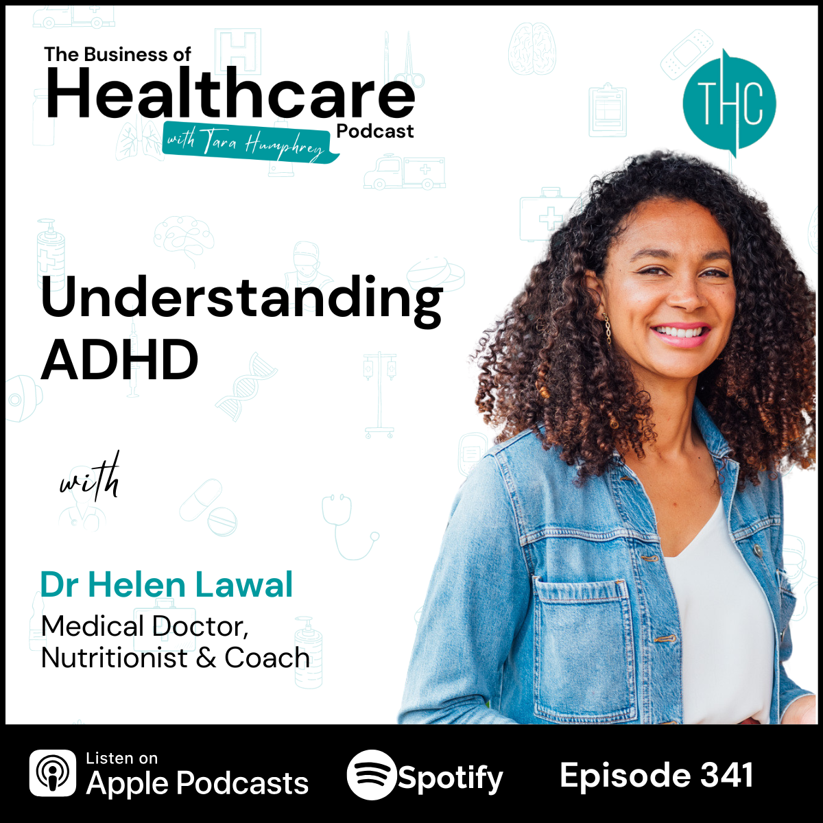#341 Understanding ADHD with Dr Helen Lawal