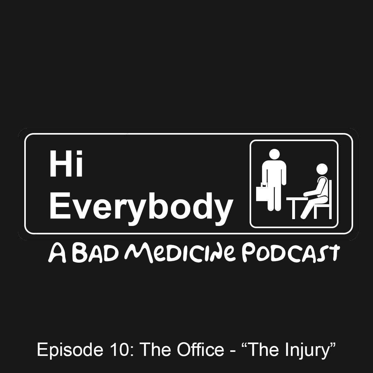 10. The Office: The Injury - "Don't photobomb your kid's X-ray!" episode artwork