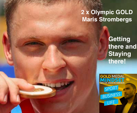 Gettin there and staying there w/ 2x Olympic GOLD Maris Strombergs