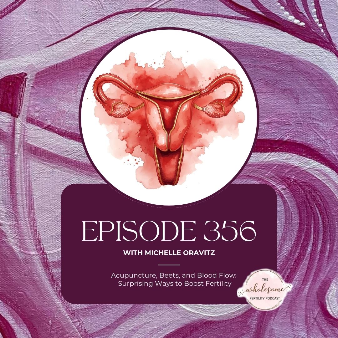 Ep 356 Acupuncture, Beets, and Blood Flow: Surprising Ways to Boost Fertility