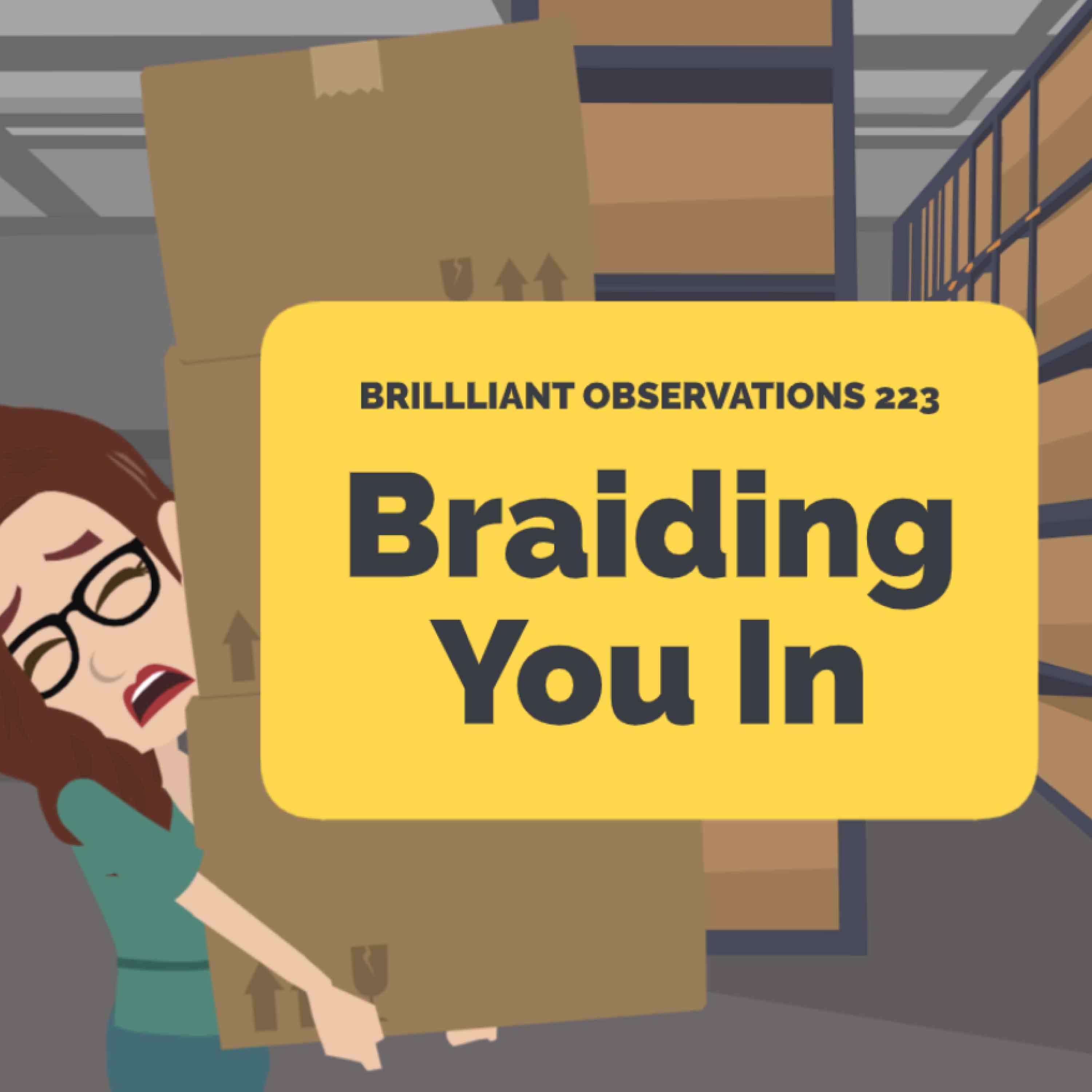 Braiding You In  |  Brilliant Observations 224