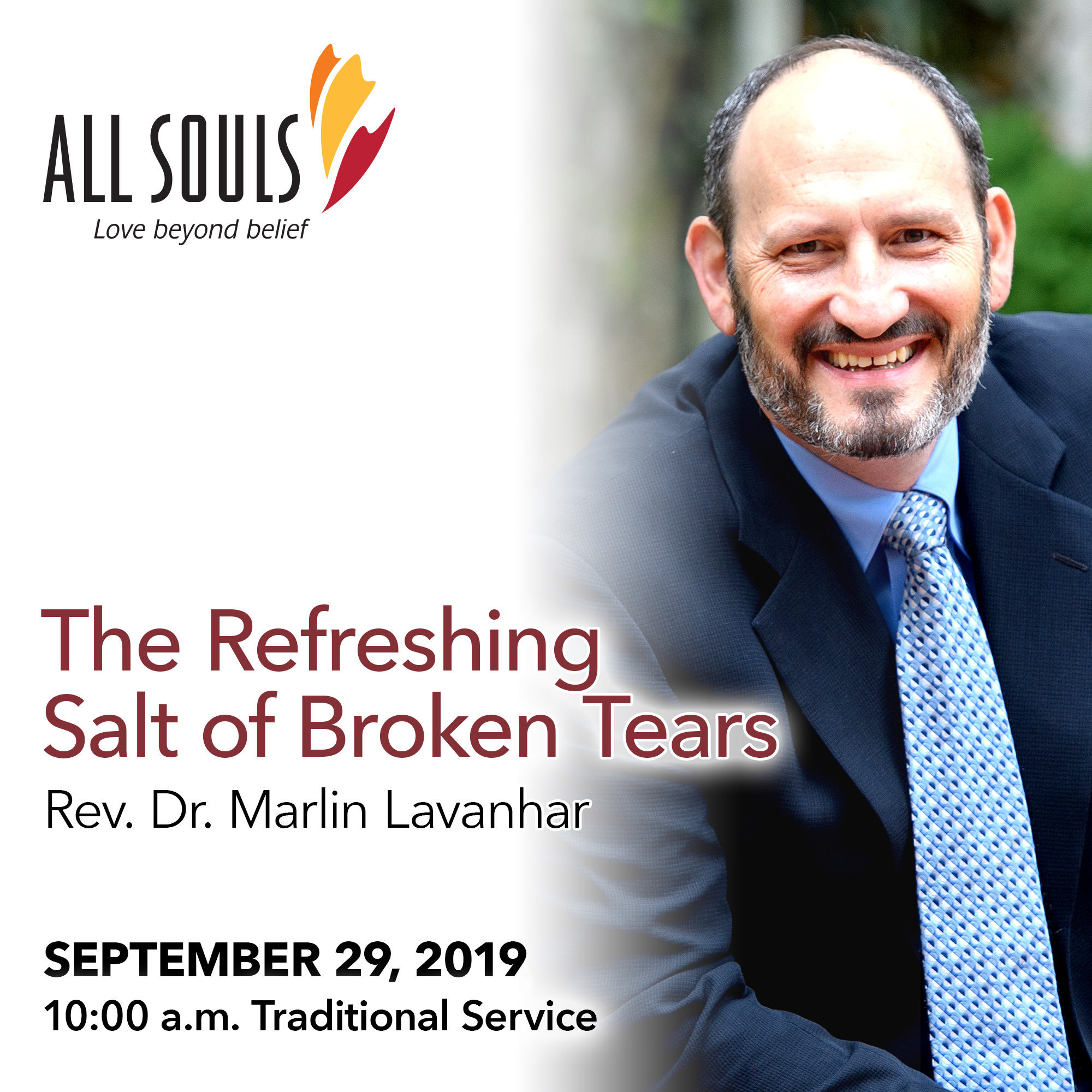 'THE REFRESHING SALT OF BROKEN TEARS' - A sermon by Rev. Dr. Marlin Lavanhar (Traditional Service)