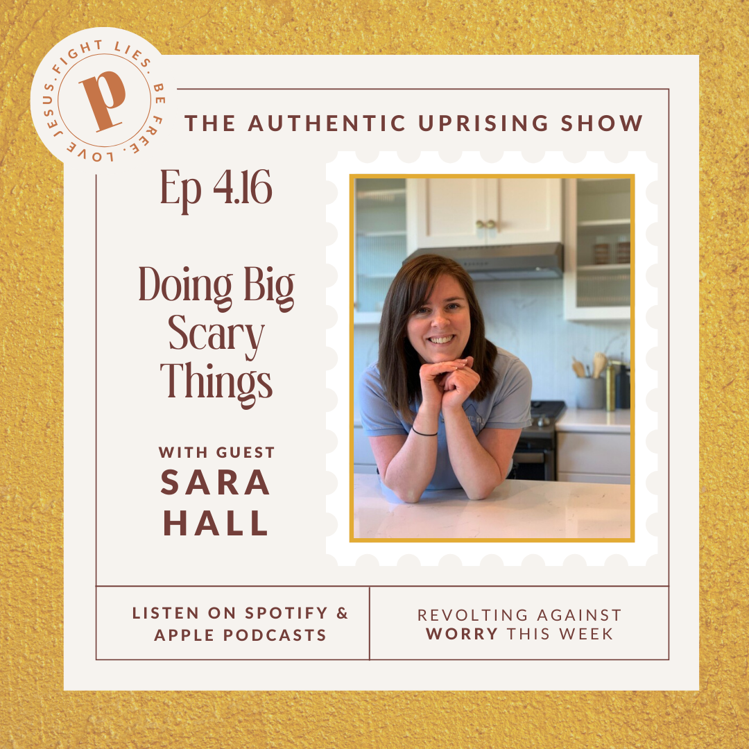 Ep 4.16 - Doing Big Scary Things (Because God Asked You To) with Sara Hall