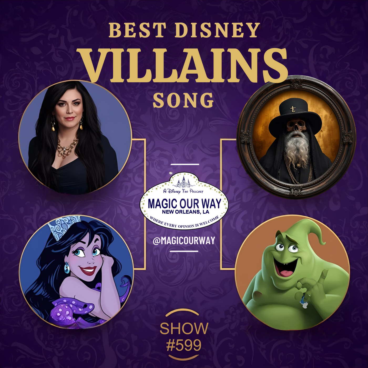 Best Disney Villains Song Bracket