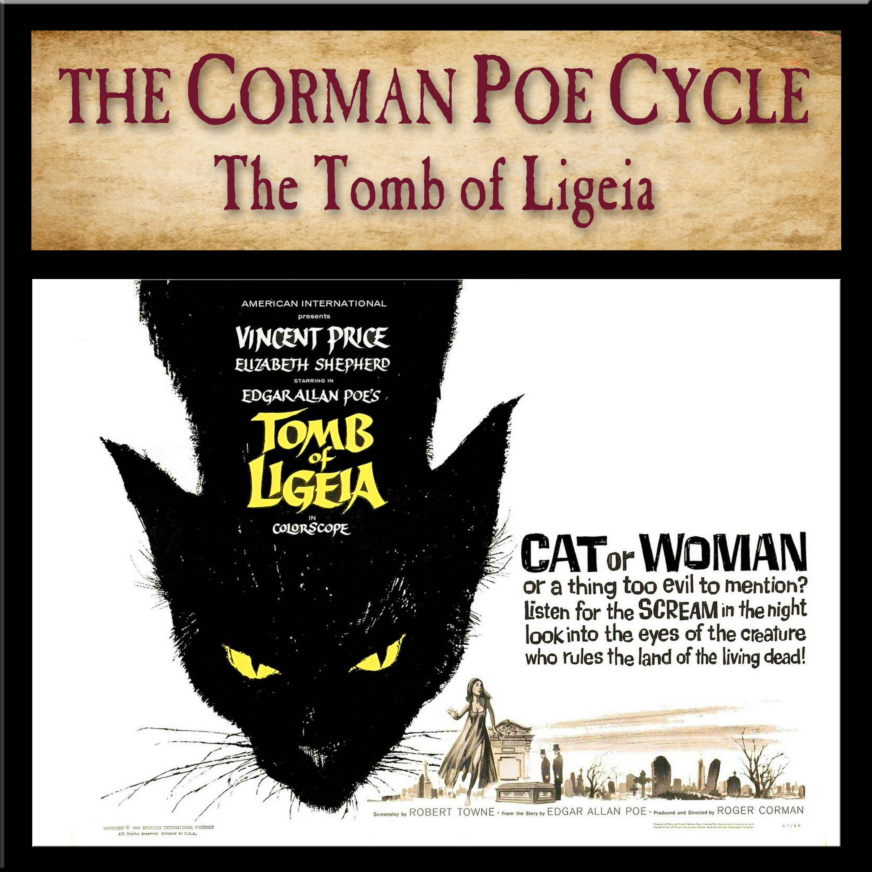 cover of episode HYPNOGORIA 287 - The Corman Poe Cycle Part VIII - Tomb of Ligeia