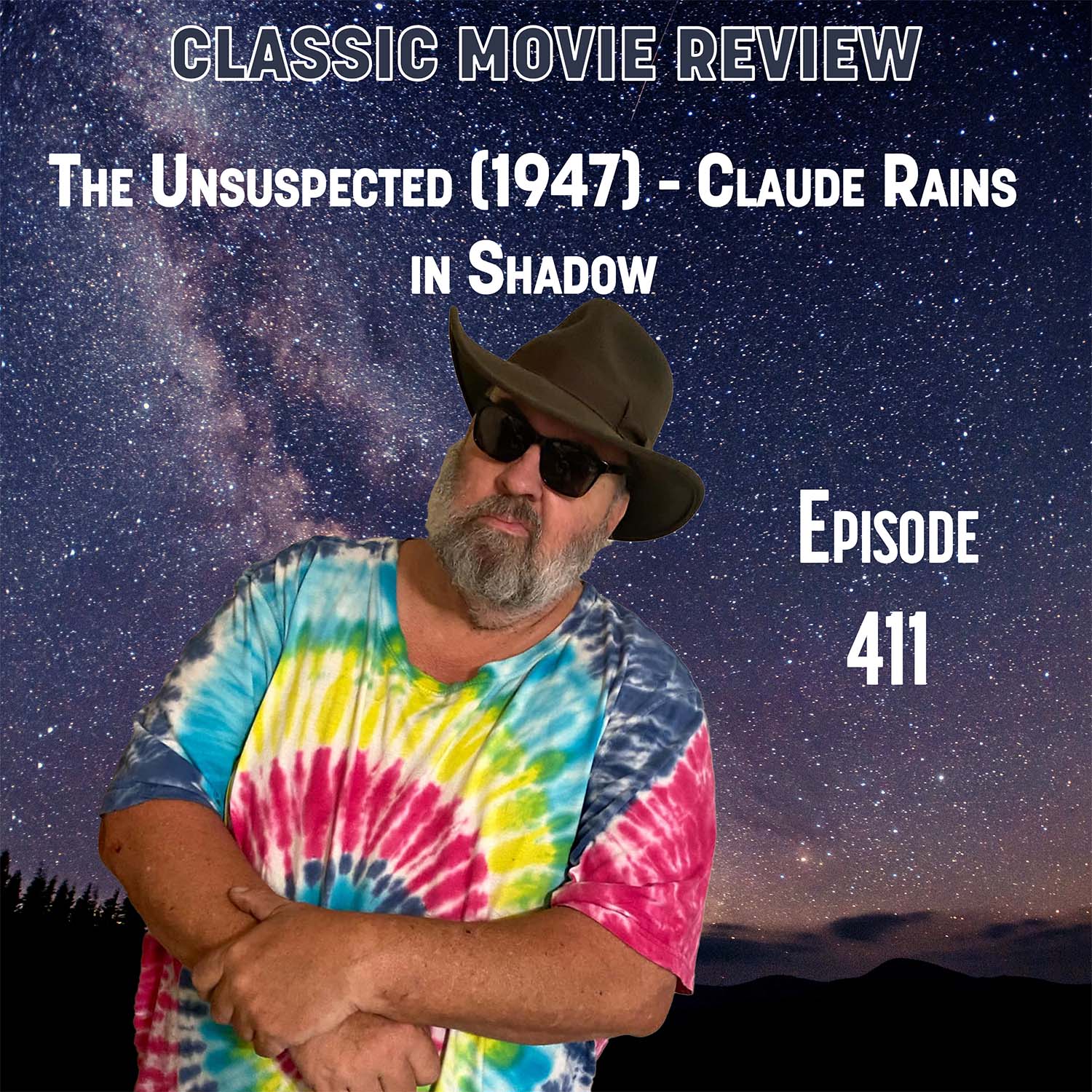 The Unsuspected (1947) - Claude Rains in Shadow