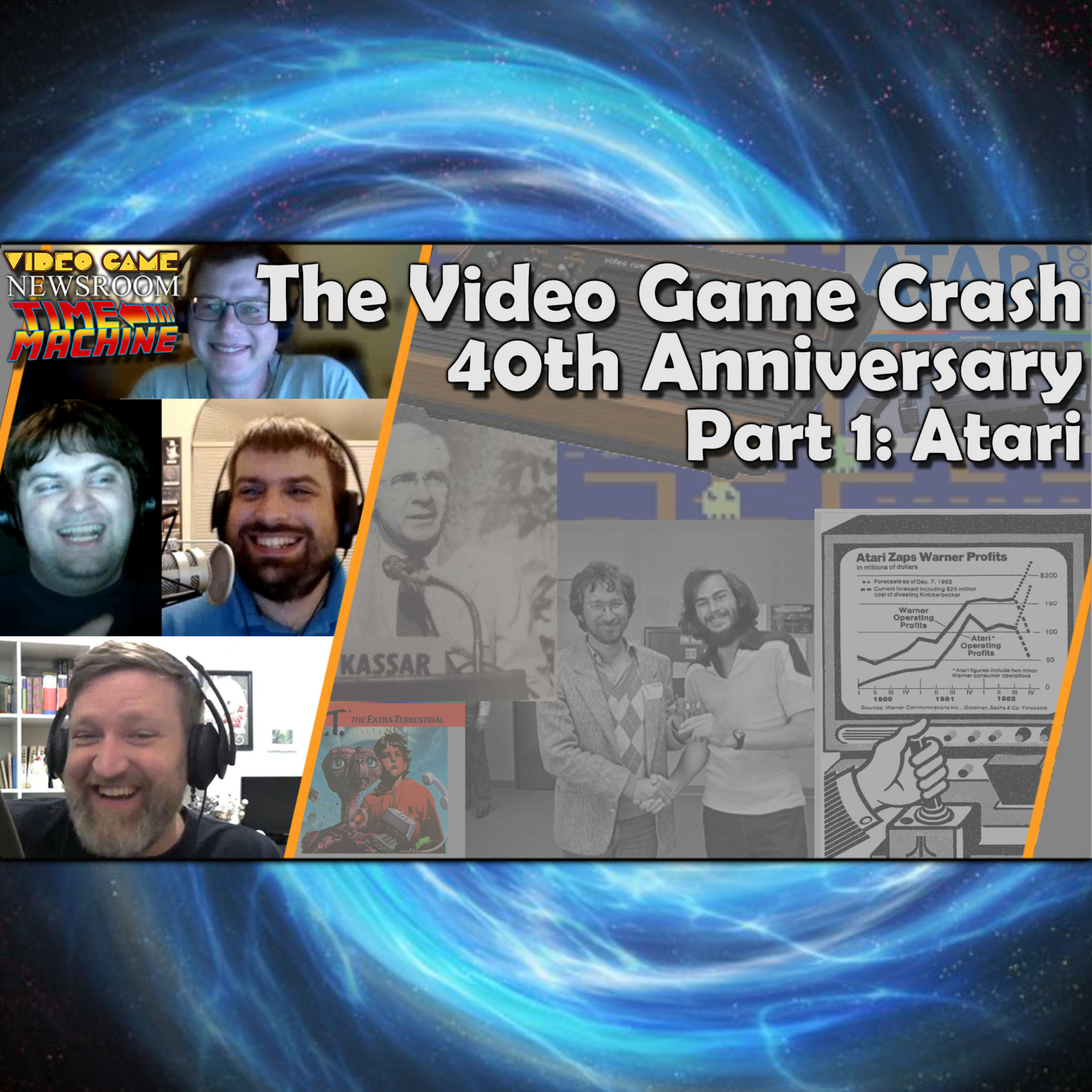 Video Game Newsroom Time Machine