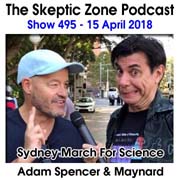 The Skeptic Zone #495 - 15.April.2018