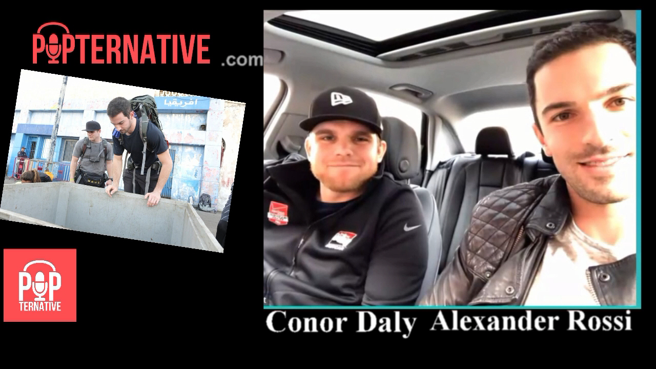 INDYCAR Drivers Alexander Rossi and Conor Daly talk about being on The Amazing Race