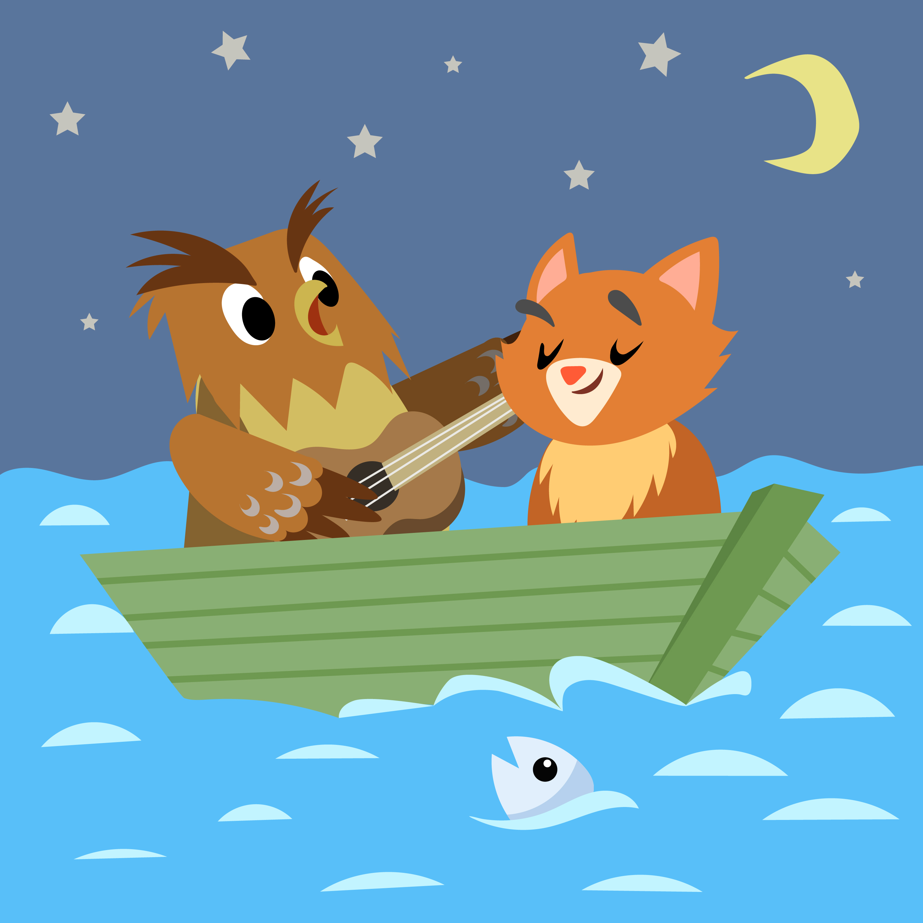 Two Nonsense Poems to Make You Chuckle-Storytelling Podcast for Kids-The Owl and the Pussy Cat and The Duck and the Kangaroo:E201