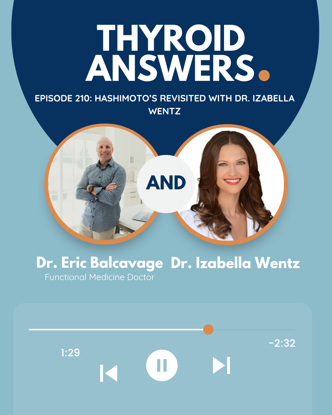 Episode 210: Hashimoto's Revisited - A Conversation with Dr. Izabella Wentz Episode 210: Hashimoto's Revisited - A Conversation with Dr. Izabella Wentz
