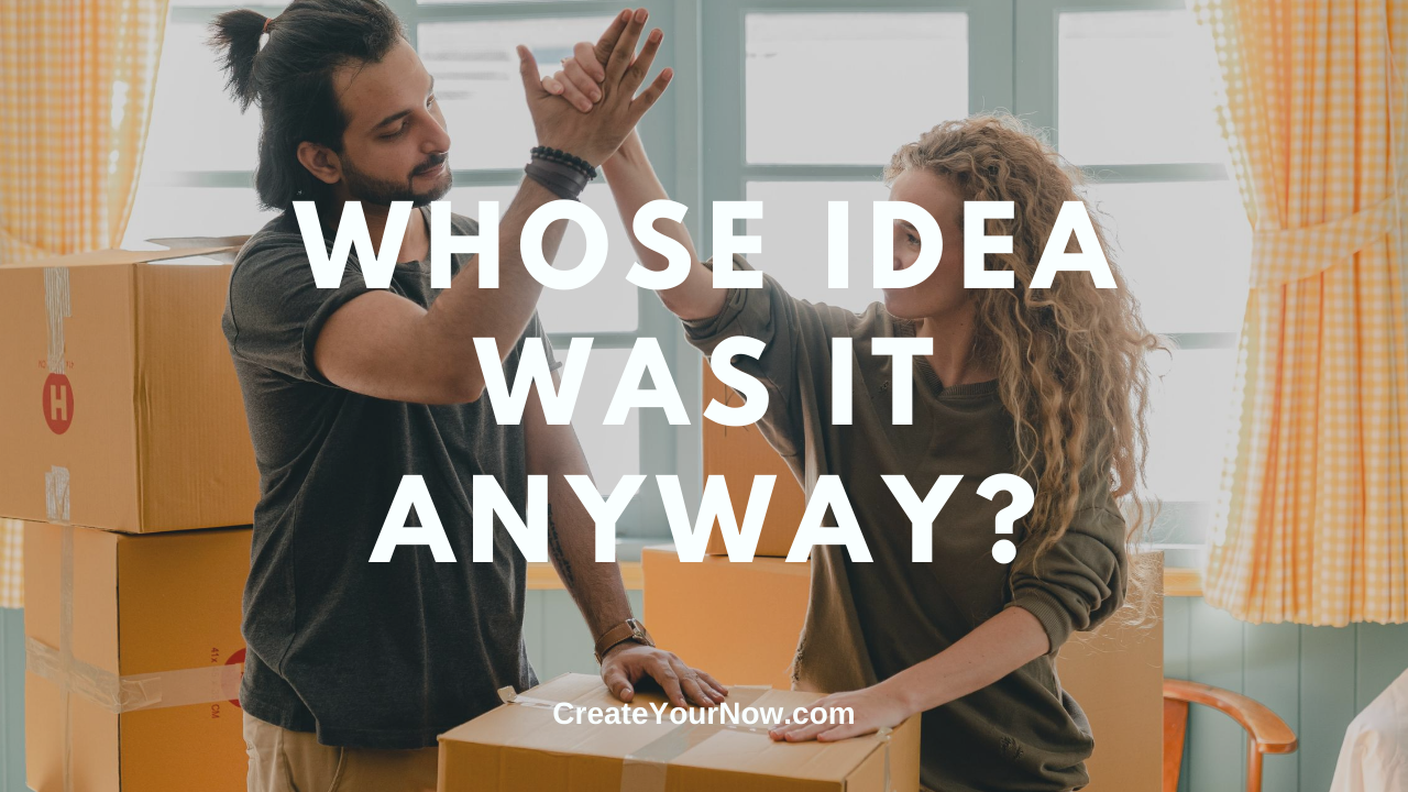 2058 Whose Idea Was It Anyway?