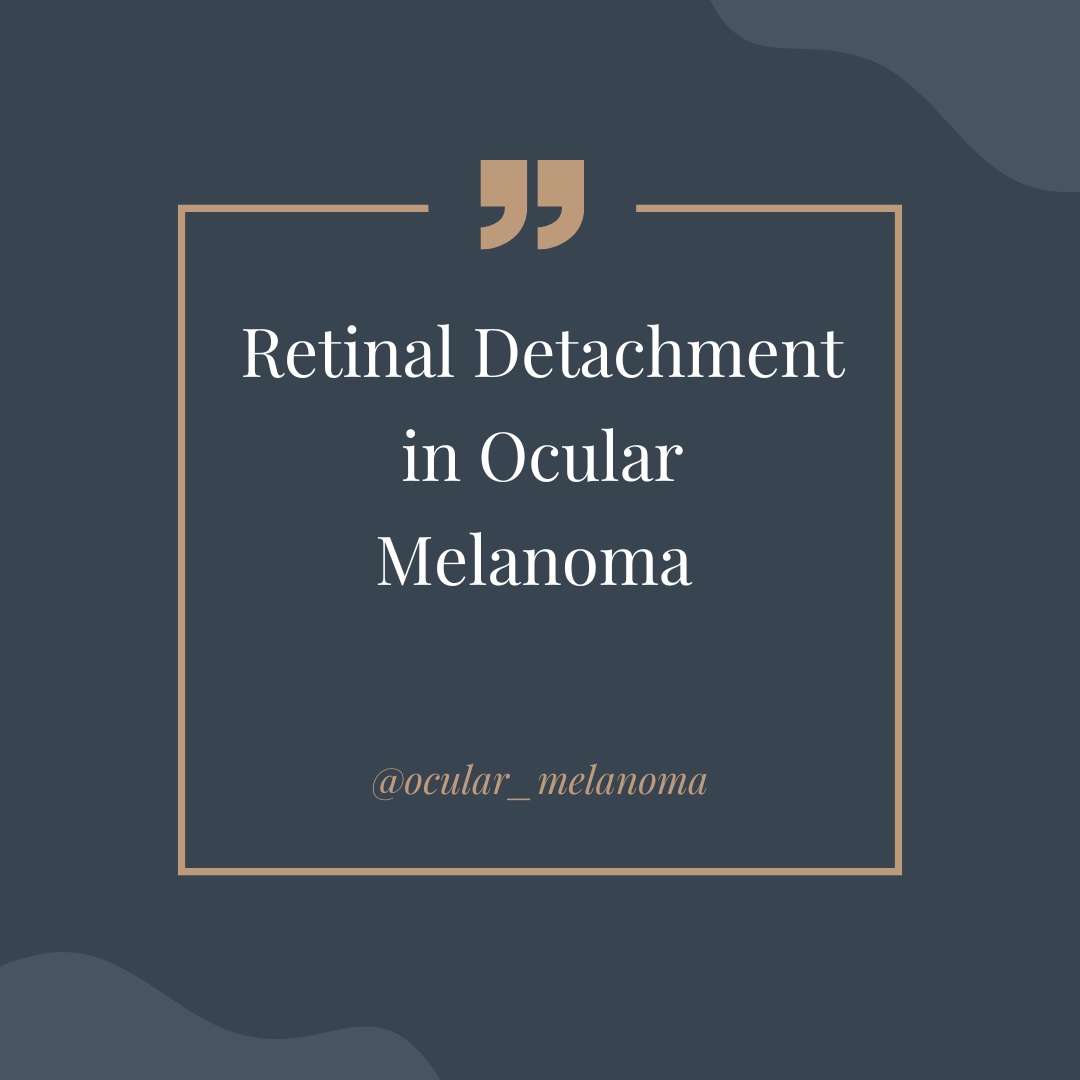 Finding Your Way with Ocular Melanoma