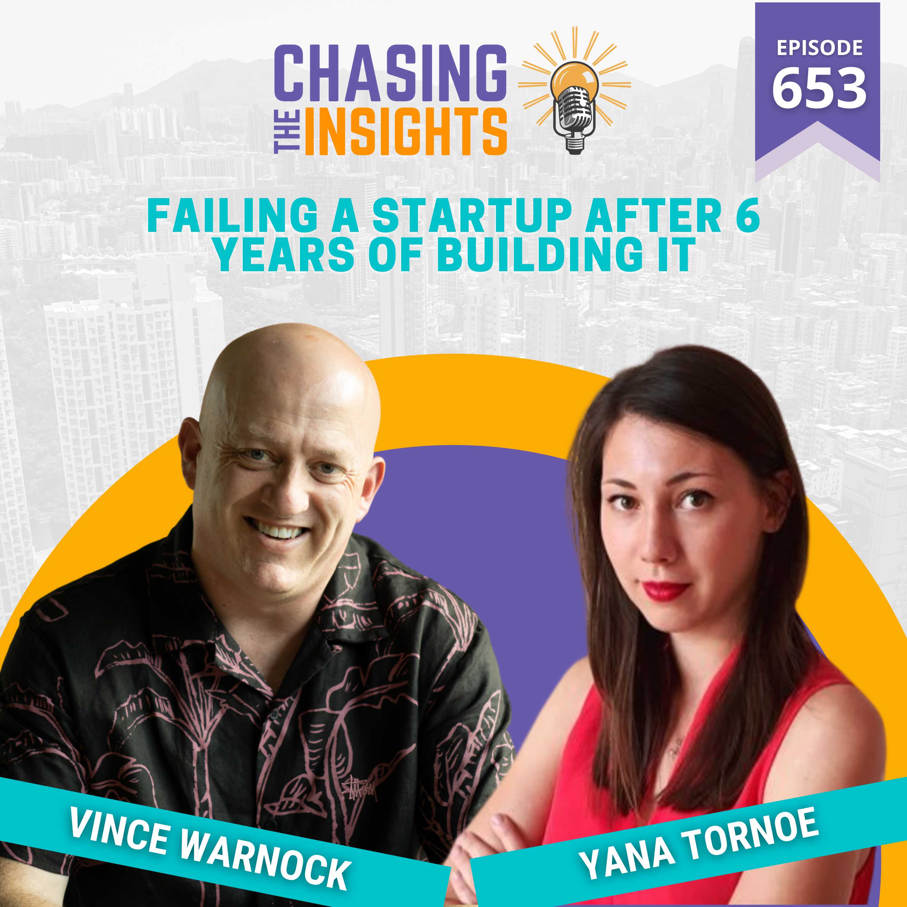 EP653 - Yana Tornoe on failing a startup after 6 years of building it